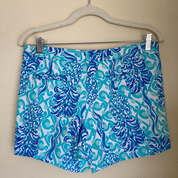 Lilly Pulitzer 5” Callahan Stretch Knit Short in Bennet Blue - Picture 2 of 3